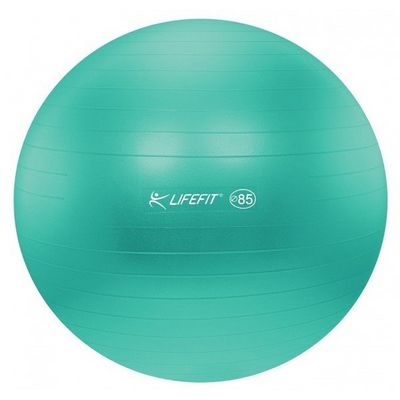 LifeFit Anti-Burst 85 cm, tyrkysový gymnastický míč