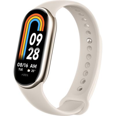 Xiaomi Smart Band 8, zlatá - rozbalené / použité