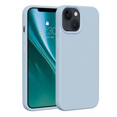 Silikonové TPU pouzdro Etteri pro iPhone 14 světle modré