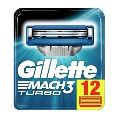 Gillette Mach 3 Turbo 12ks