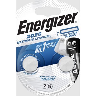 Energizer Ultimate Lithium - CR2025 2pack