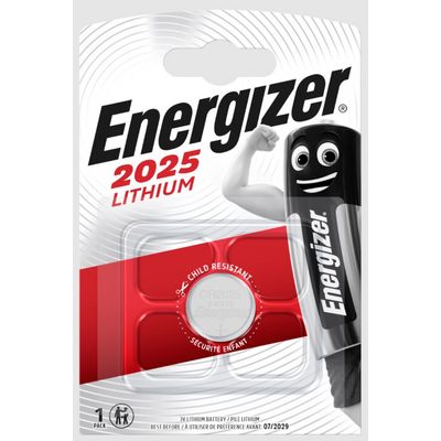 Energizer Lithiová knoflíková baterie - CR2025