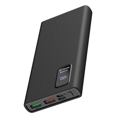 Platinet Power Bank PMPB10WQC726B 10000mAh PD3.0 QC3.0 display černá