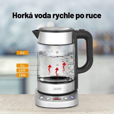 Lauben Electric Kettle EK17GS - rychlovarná konvice