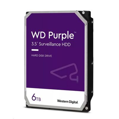 WD Purple 6TB - rozbalené / použité