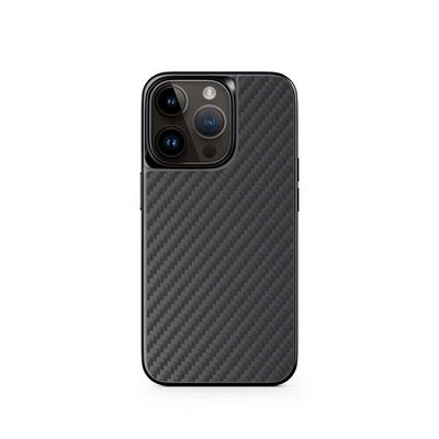 Epico Mag+ Hybrid Carbon Case - MagSafe compatible iPhone 15 Pro Max - černá - rozbalené / použité