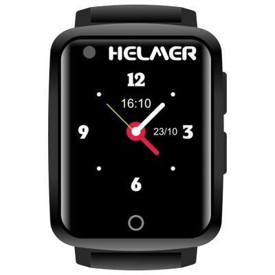 Helmer seniorské hodinky LK 716 s GPS lokátorem, černé - rozbalené / použité