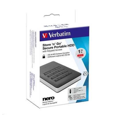 Verbatim Store n Go 1TB šifrovaný externí disk