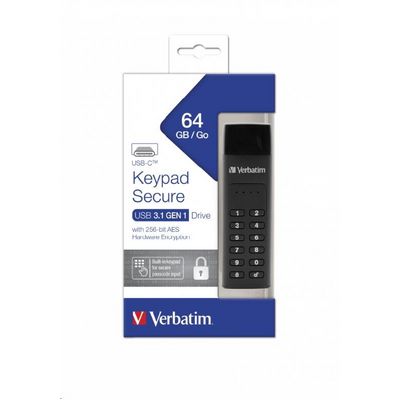 Verbatim Keypad Secure, 64GB