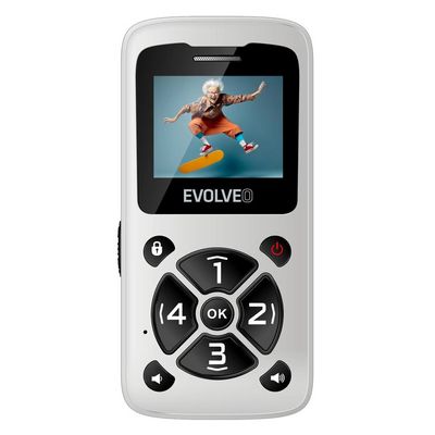 EVOLVEO EasyPhone ID bílý