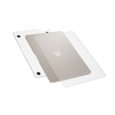 Epico Slim Shell for Macbook Air 13,6 M2 (2022)/M3 (2024) (A2681/A3113) - matná transparentní