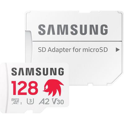 Samsung microSDXC 128GB PRO Plus Sonic the Hedgedog + SD adaptér