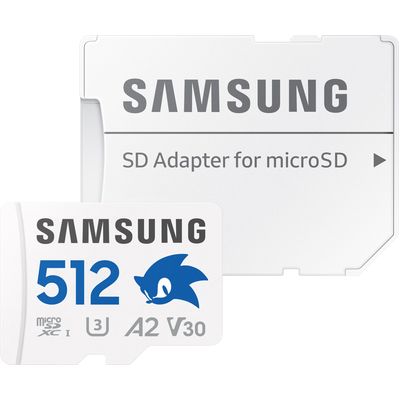 Samsung microSDXC 512GB PRO Plus Sonic the Hedgedog + SD adaptér