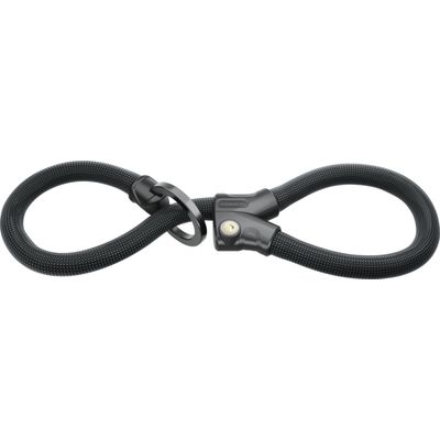 Zámek ABUS 1806/110 black INFINITY LOOP - černá