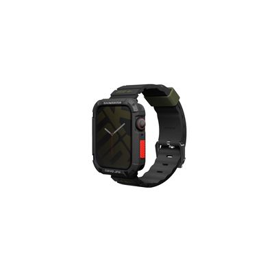 SKINARMA Shokku řemínek pro Apple Watch 45/44/42 mm, Black