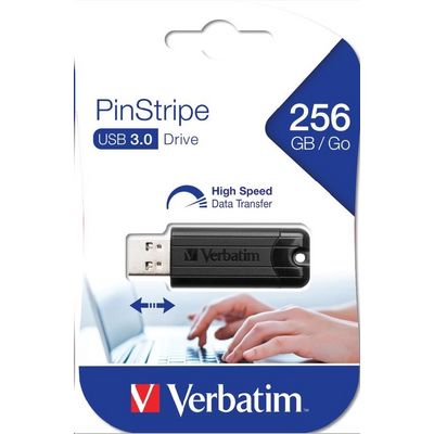 Verbatim PinStripe, 256GB