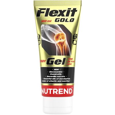 Nutrend Masážní gel FLEXIT GOLD GEL, 100 ml