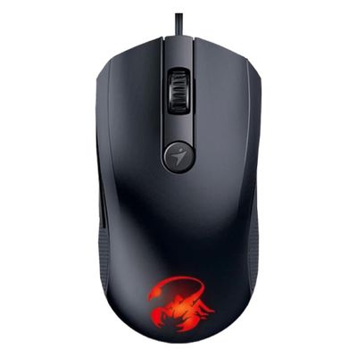 Genius GX Gaming X-G600/ drátová/ laserová/ 1600 dpi/ 6tlačítek/ USB/ černá - rozbalené / použité