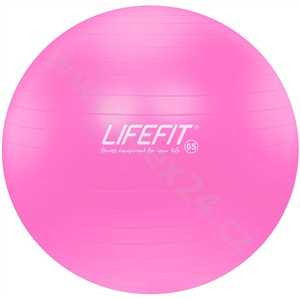 LifeFit Anti-Burst 65 cm, růžový gymnastický míč