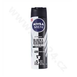 Nivea Men Invisible For Black & White antiperspirant ve spreji Pro muže 150 ml